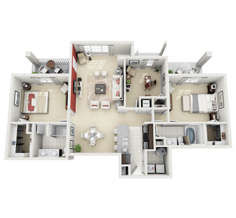 5401 Wiles Road 1-3 Beds Apartment for Rent - Photo Gallery 57